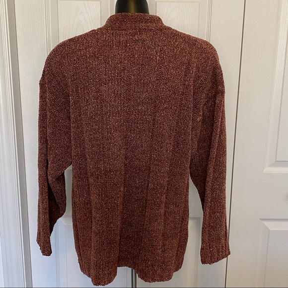 Vintage Studio Chenille Cardigan Small - Picture 3 of 6